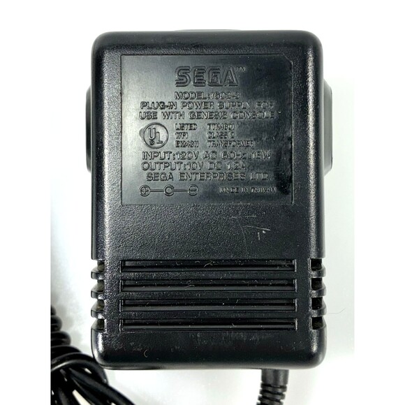 Sega Genesis OEM Power Supply Adapter Charger Model 1602-3 Console Cord Tested - Picture 2 of 9